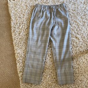 Calvin Klein plaid work joggers pants 6